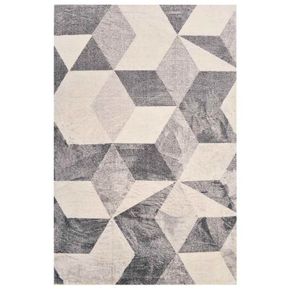 Tappeto Stampato Beige 120x170 cm in Poliestere