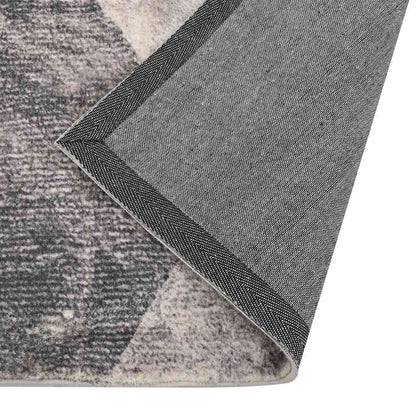 Tappeto Stampato Beige 120x170 cm in Poliestere