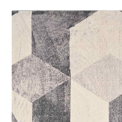Tappeto Stampato Beige 120x170 cm in Poliestere