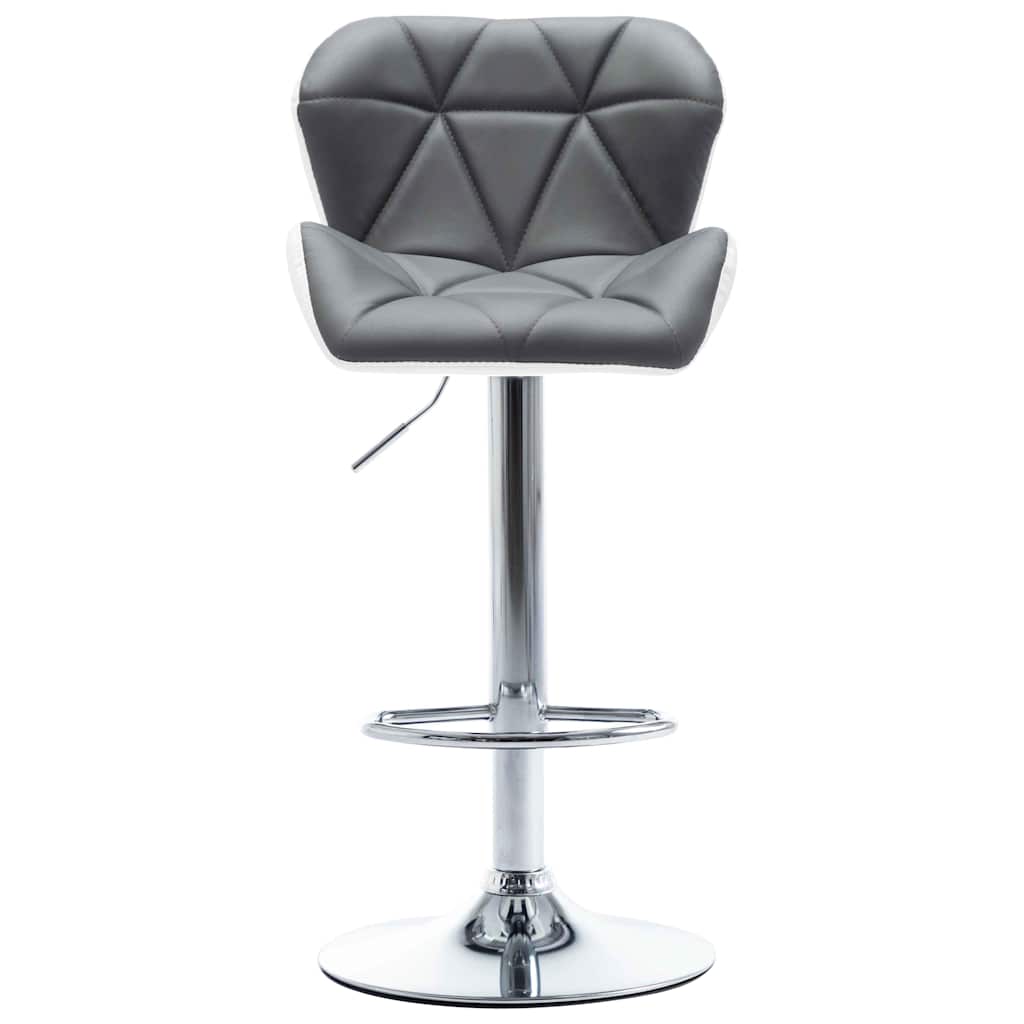 Sgabello da bar Grigio 44 x 48 x 105,5 cm Pelle Sintetica