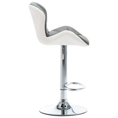 Sgabello da bar Grigio 44 x 48 x 105,5 cm Pelle Sintetica