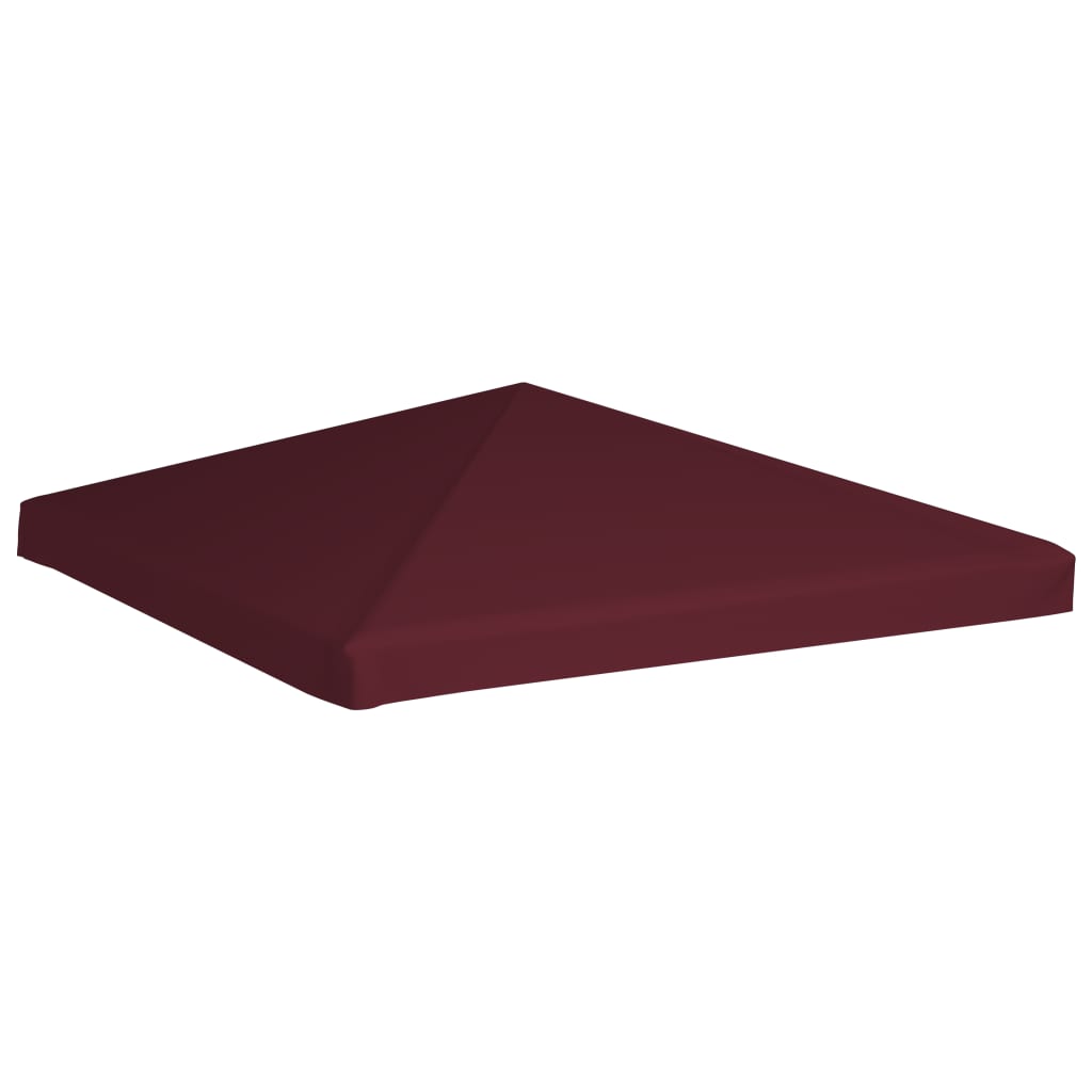 Copertura Superiore per Gazebo 310g/mÂ² 3x3m Bordeaux