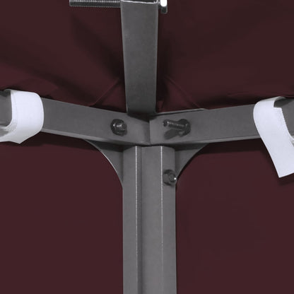 Copertura Superiore per Gazebo 310g/mÂ² 3x3m Bordeaux