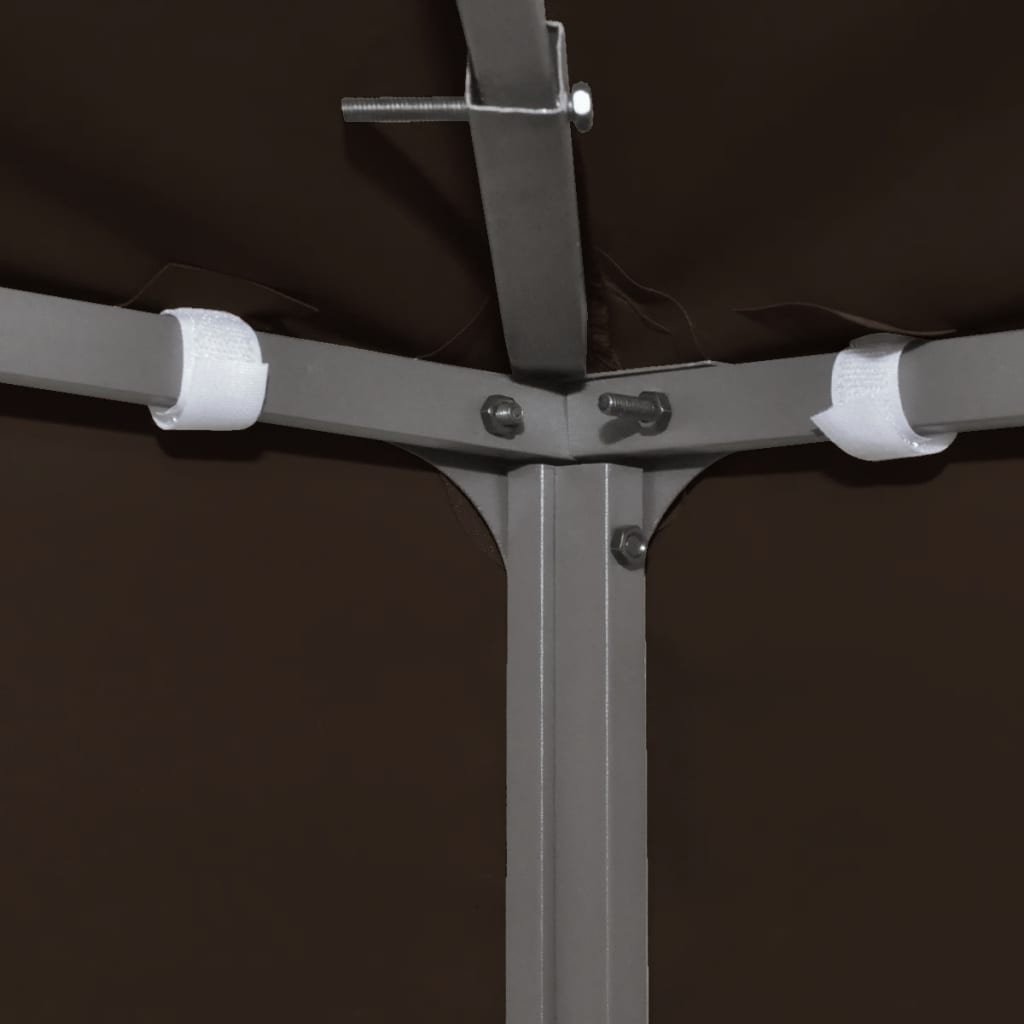 Copertura Superiore per Gazebo 310 g/mÂ² 3x3 m Marrone
