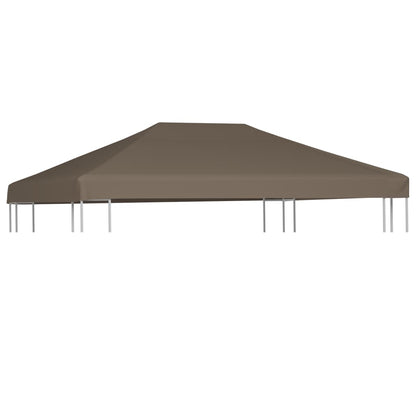Copertura Superiore per Gazebo 310 g/mÂ² 3x4m Grigio Talpa