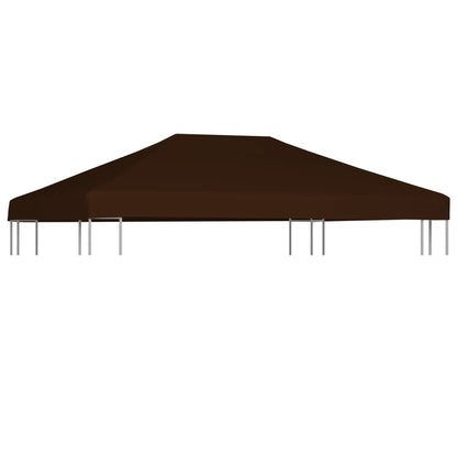 Copertura Superiore per Gazebo 310 g/mÂ² 3x4 m Marrone