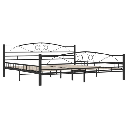 Giroletto Nero in Acciaio 200x200 cm