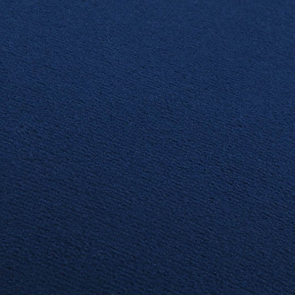 Sgabello Blu e Oro in Velluto