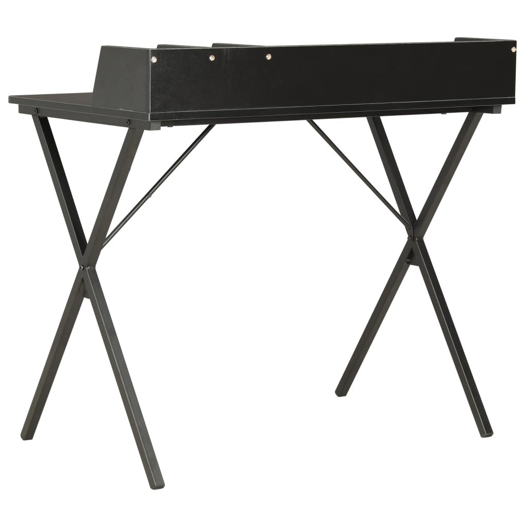 Scrivania Nera 80x50x84 cm