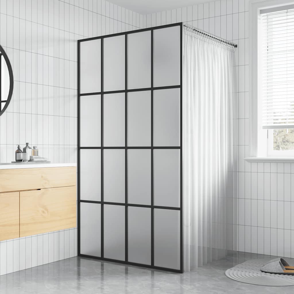 Cabina Doccia con Schermo in Vetro Temperato Glassato 100x195cm