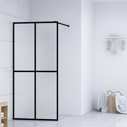 Cabina Doccia con Schermo in Vetro Temperato Glassato 80x195 cm