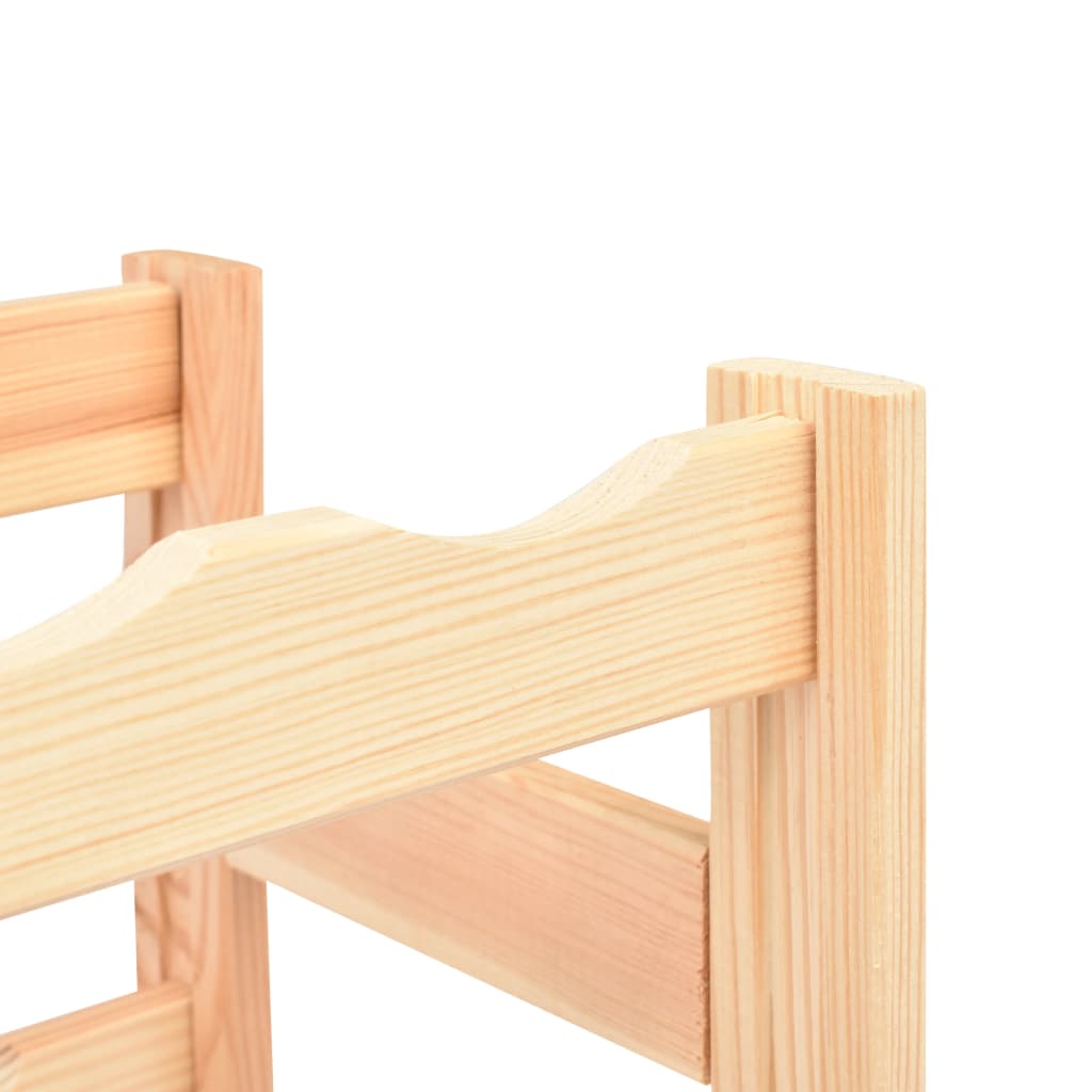 Portavini da 30 Bottiglie in Legno di Pino