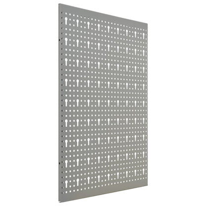 Pannelli per Utensili a Parete 4 pz 40x58 cm in Acciaio