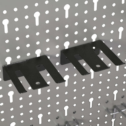 Pannelli per Utensili a Parete 3 pz 40x58 cm Acciaio