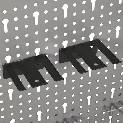 Pannelli per Utensili a Parete 4 pz 40x58 cm Acciaio