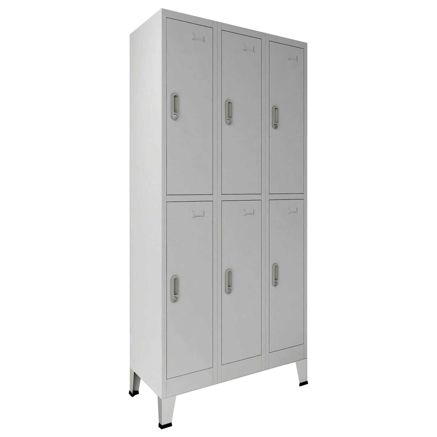 Armadio con Locker Grigio 45 x 90 x 180 cm