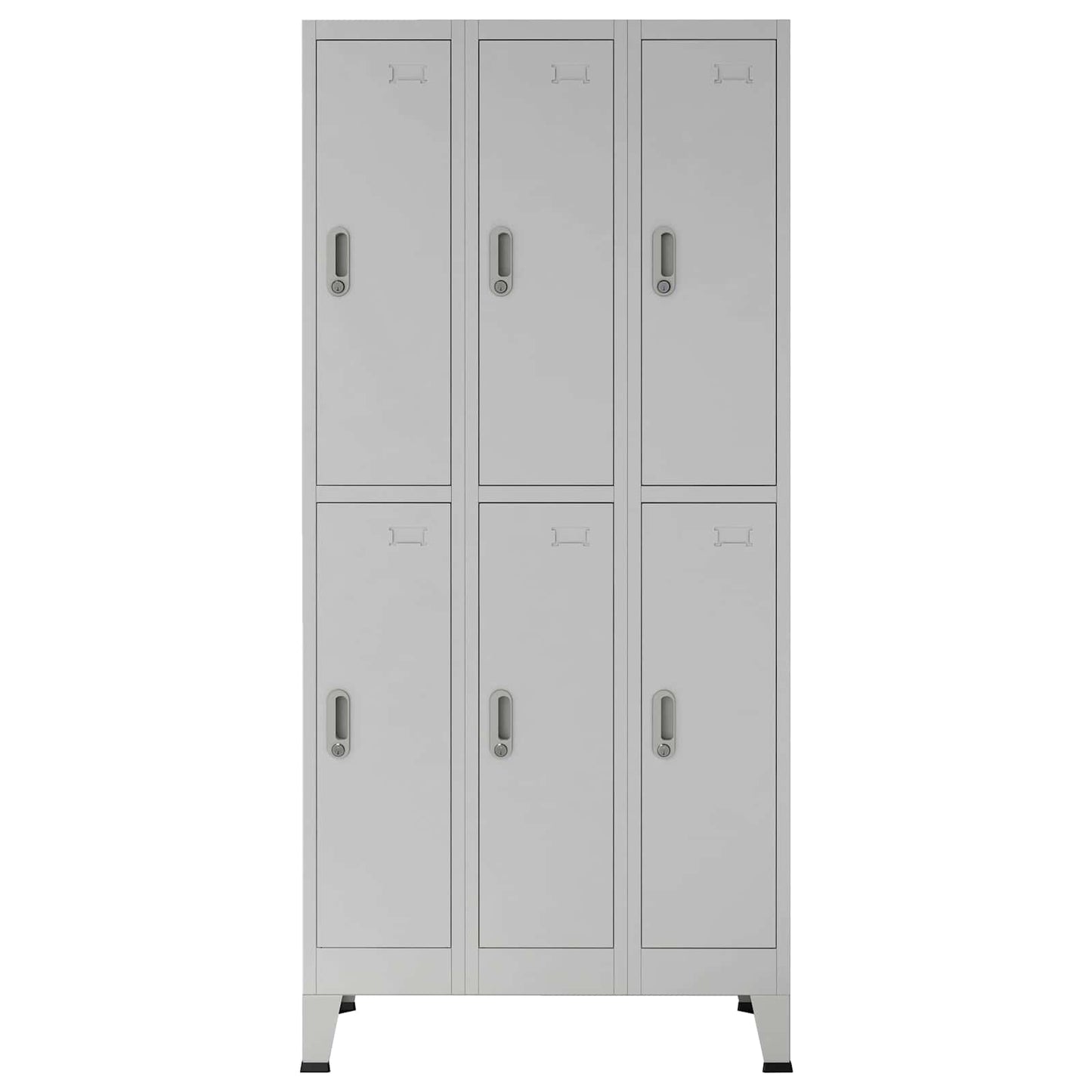 Armadio con Locker Grigio 45 x 90 x 180 cm