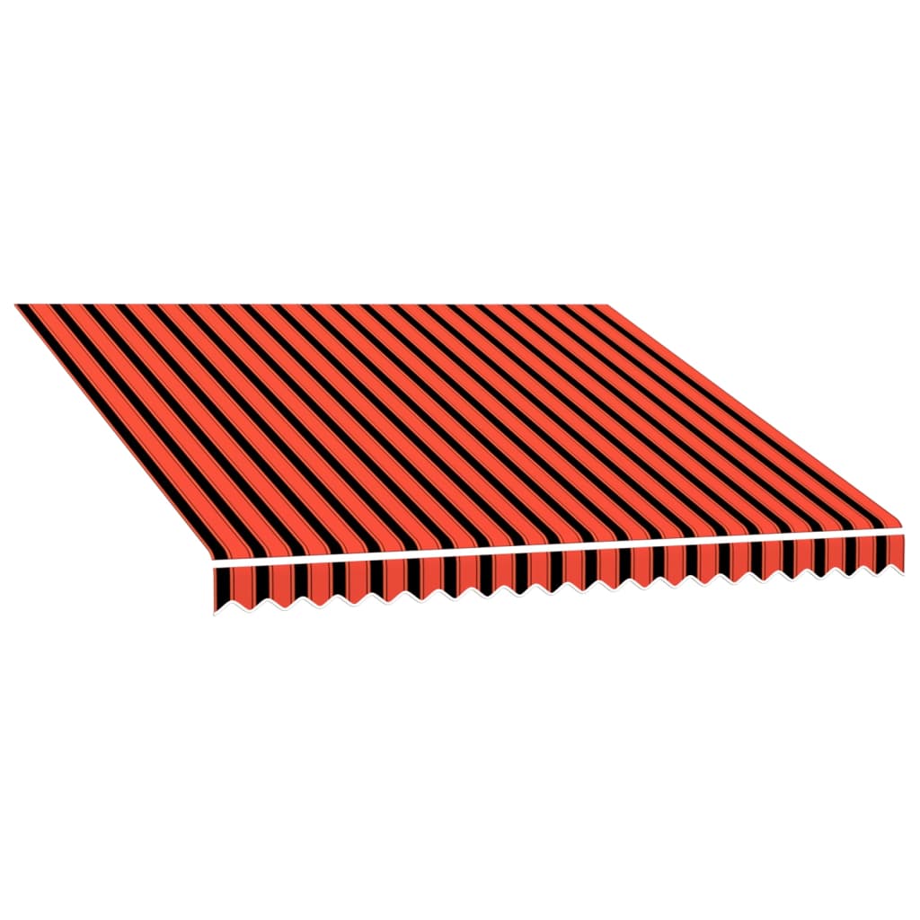 Tenda da Sole in Tela Arancione e Marrone 300x250 cm