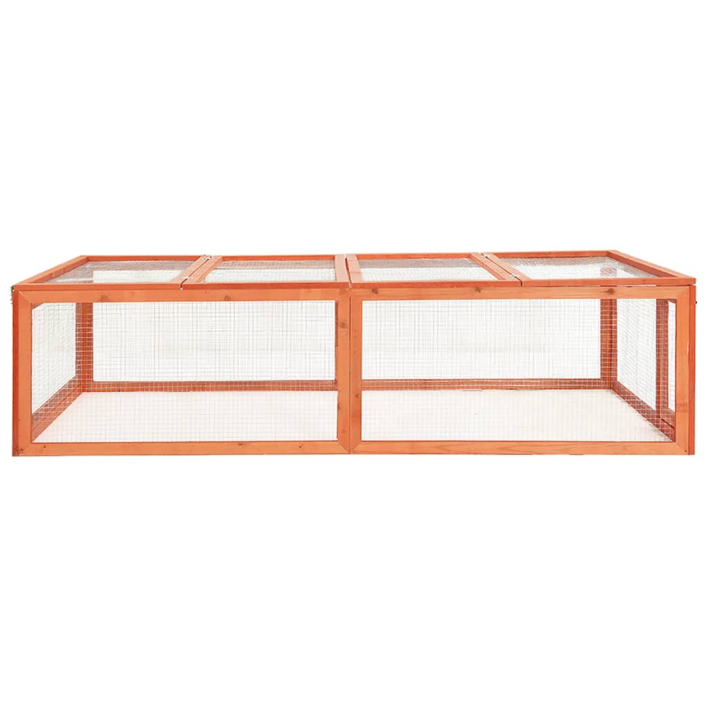 Conigliera 183x90x46,5 cm in Legno Massello di Abete