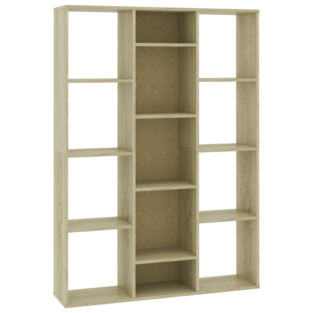 Libreria/Divisorio Rovere Sonoma 100x24x140cm Legno Multistrato