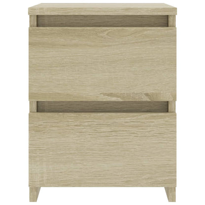 Comodino Rovere Sonoma 30x30x40 cm in Legno Multistrato