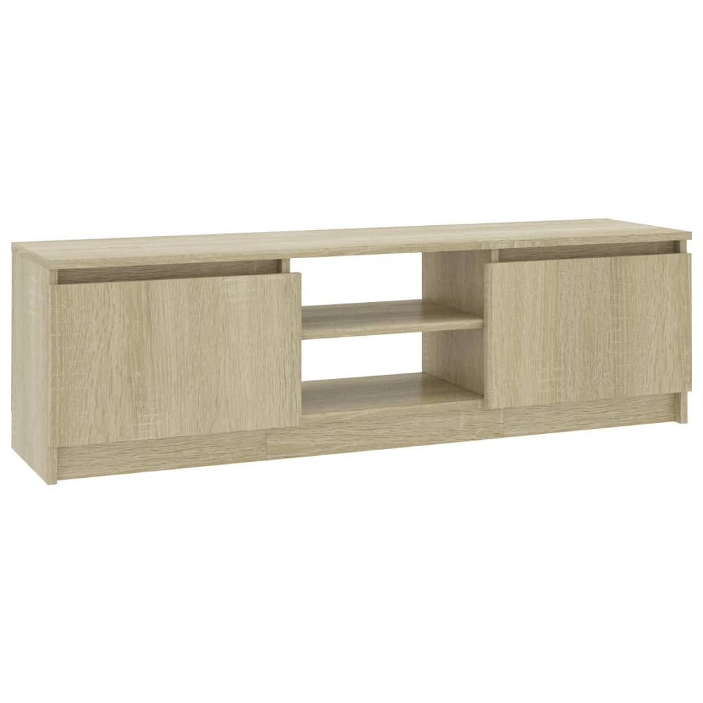 Mobile Porta TV Rovere Sonoma 120x30x35,5 cm Legno Multistrato