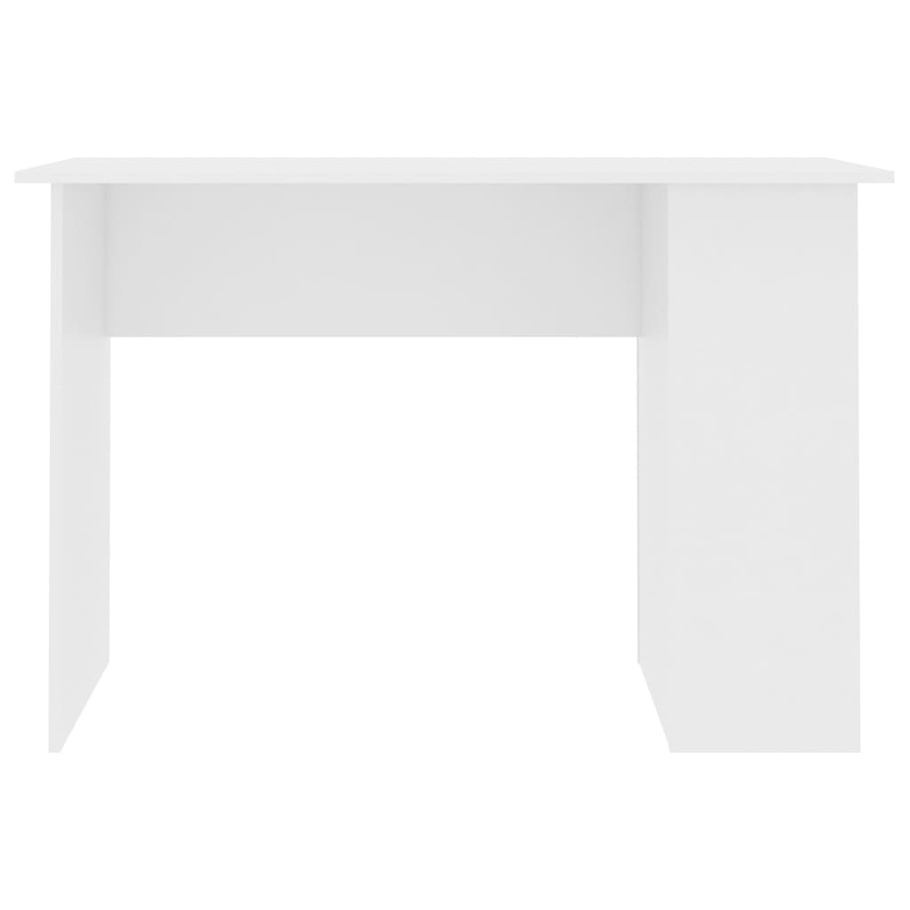 Scrivania Bianca 110x60x73 cm in Legno Multistrato
