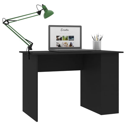 Scrivania Nera 110x60x73 cm in Legno Multistrato