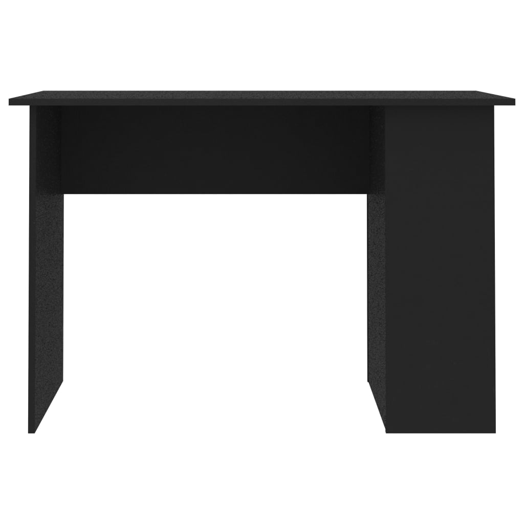 Scrivania Nera 110x60x73 cm in Legno Multistrato