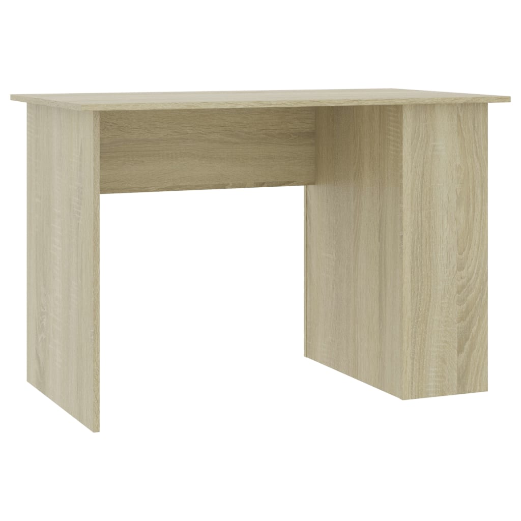 Scrivania Rovere Sonoma 110x60x73 cm in Legno Multistrato