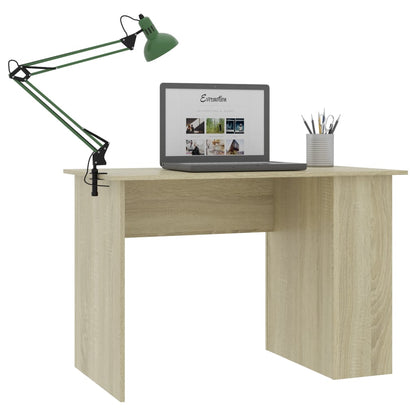 Scrivania Rovere Sonoma 110x60x73 cm in Legno Multistrato