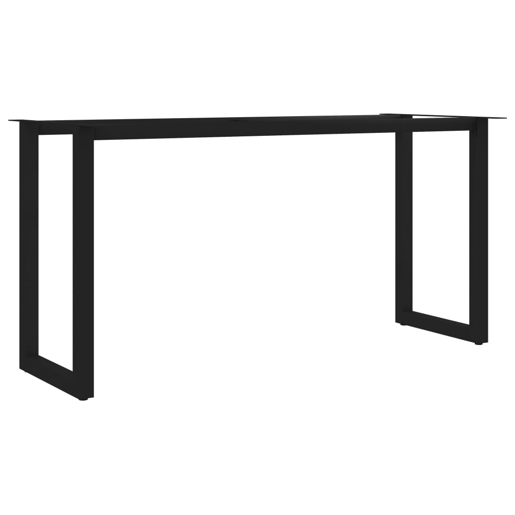 Gambe per Tavolo da Pranzo con Struttura a O 140x60x72 cm