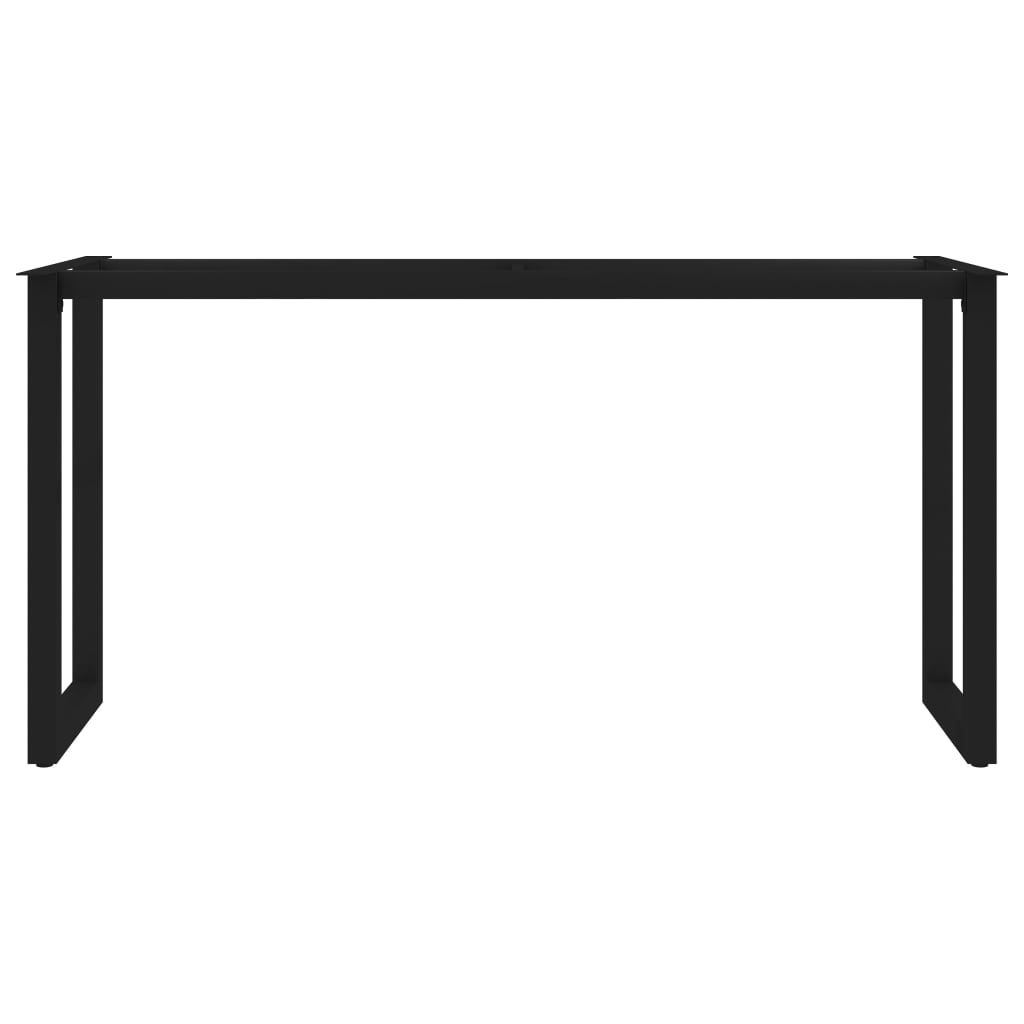 Gambe per Tavolo da Pranzo con Struttura a O 140x60x72 cm