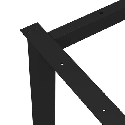Gambe per Tavolo da Pranzo con Struttura a O 140x60x72 cm