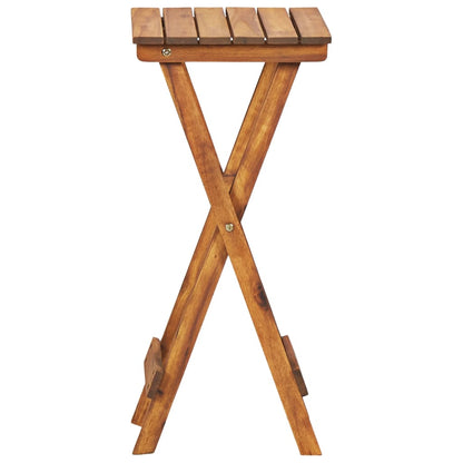 Piedistallo per Piante 30x30x67 cm in Massello d'Acacia