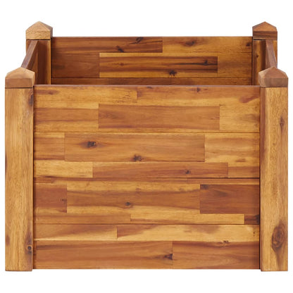 Letto Rialzato da Giardino 60x60x44 cm in Legno Massello Acacia