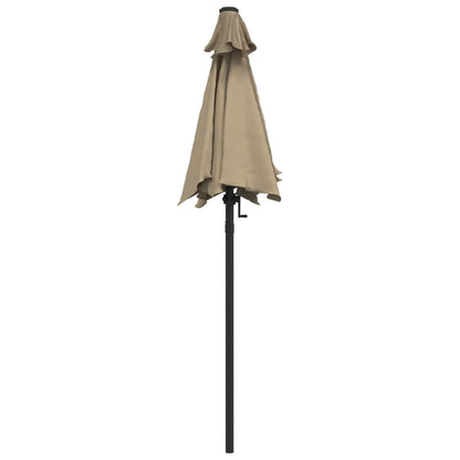 Ombrellone Grigio Talpa 200x224 cm in Alluminio