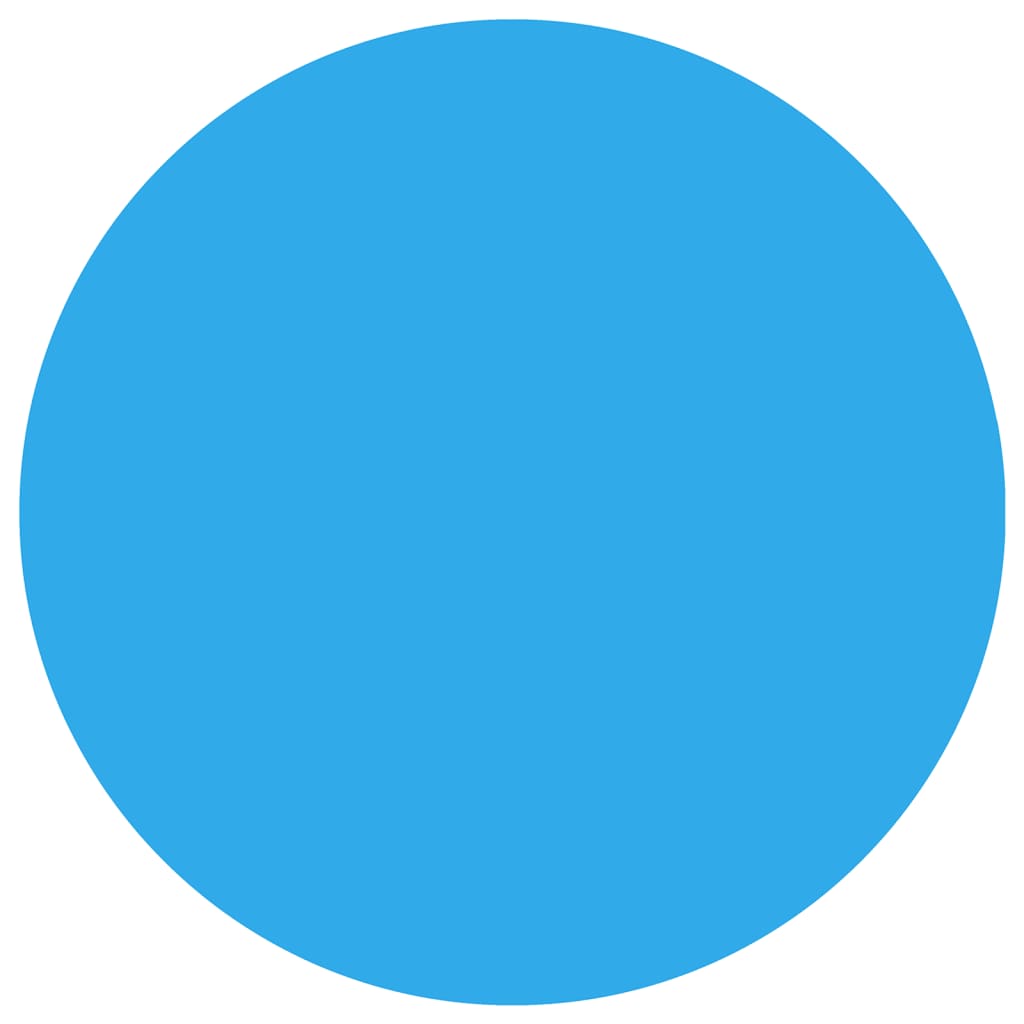 Copertura per Piscina Blu 356 cm in PE