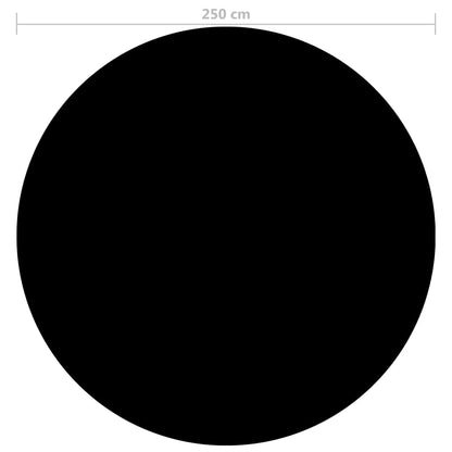 Copertura per Piscina Nera 250 cm PE