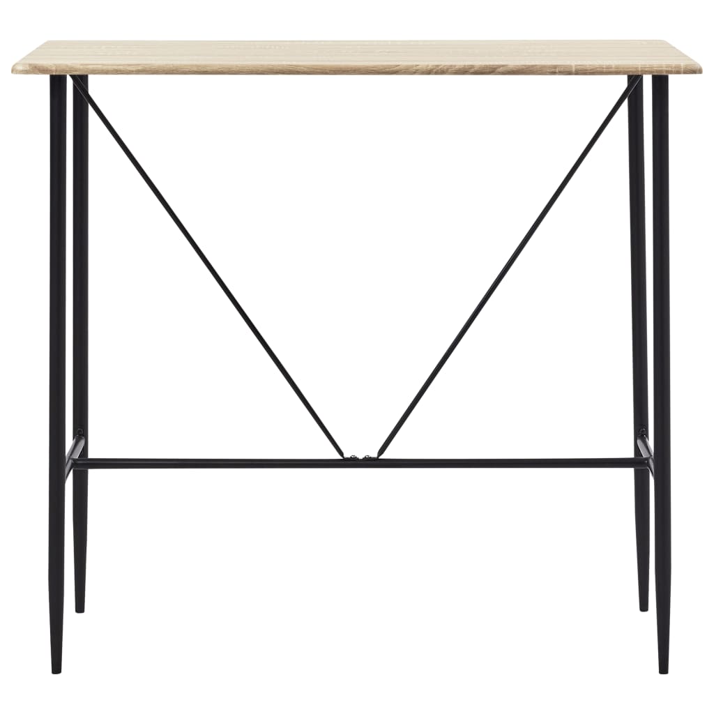 Tavolo da Bar Rovere 120x60x110 cm in MDF