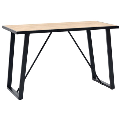 Tavolo da Pranzo Rovere 120x60x75 cm in MDF