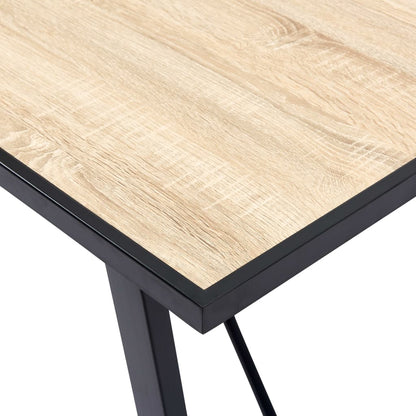 Tavolo da Pranzo Rovere 120x60x75 cm in MDF