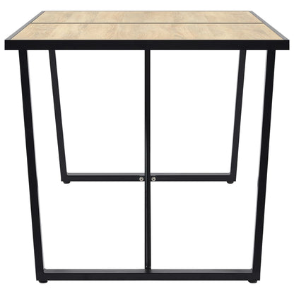 Tavolo da Pranzo Rovere 160x80x75 cm in MDF