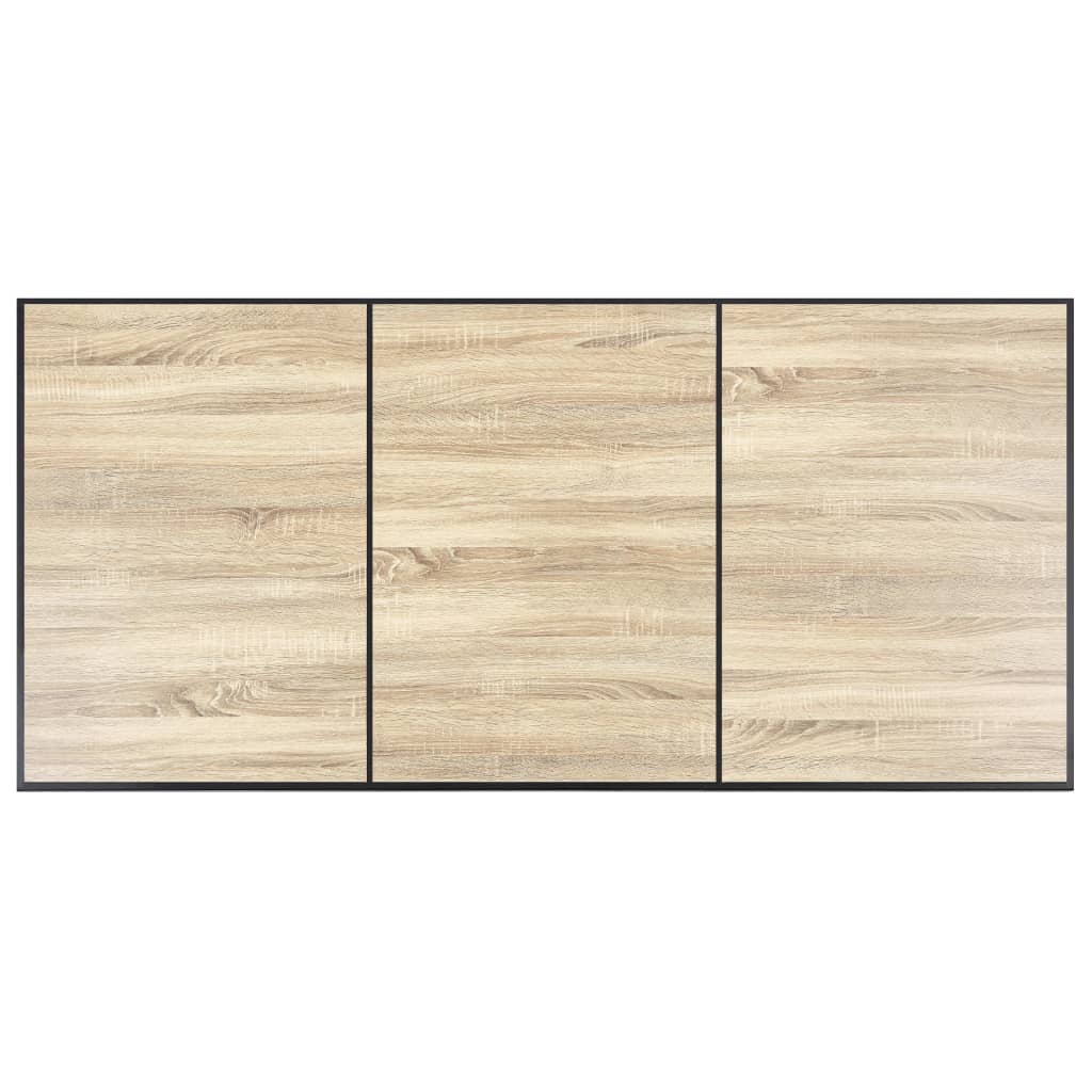 Tavolo da Pranzo Rovere 200x100x75 cm in MDF