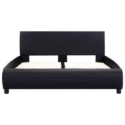 Giroletto Nero in Similpelle 140x200 cm