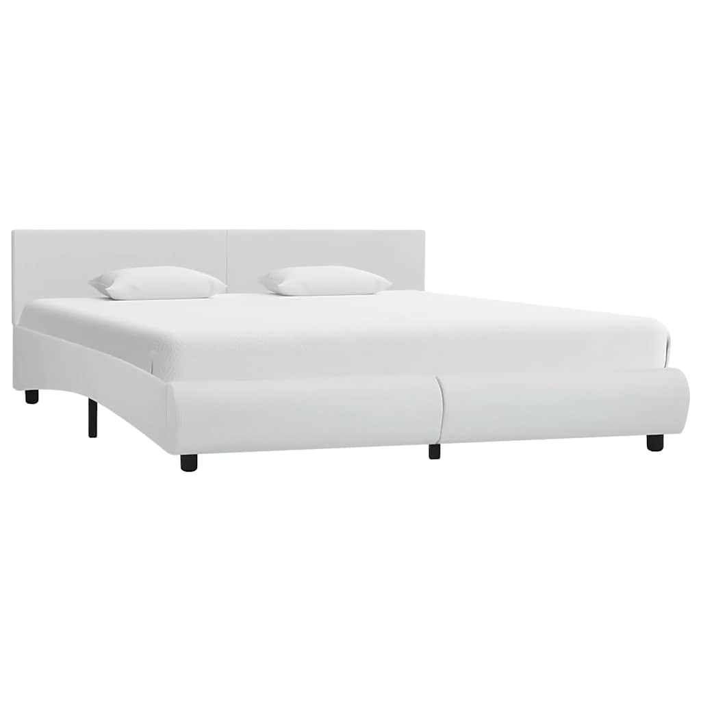 Giroletto con LED senza Materasso Bianco 180x200 cm