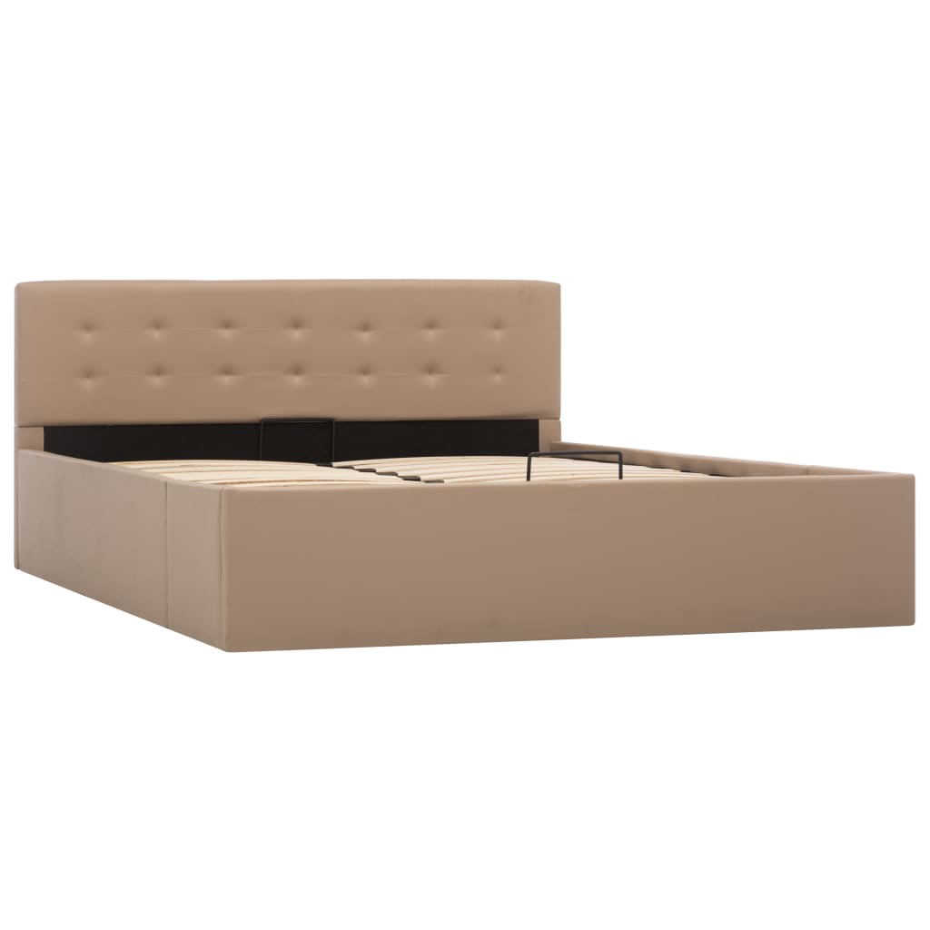 Giroletto Idraulico Contenitore Cappuccino Similpelle 140x200cm
