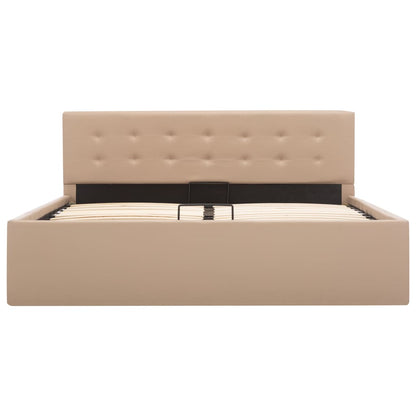 Giroletto Idraulico Contenitore Cappuccino Similpelle 140x200cm