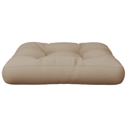 Cuscino per Pallet Tortora 50x50x12 cm in Tessuto