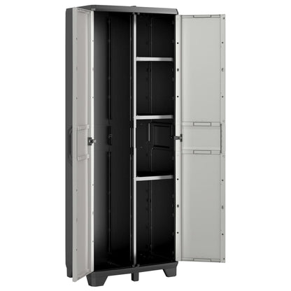 Keter Armadietto Multiuso Gear Nero e Grigio 182 cm